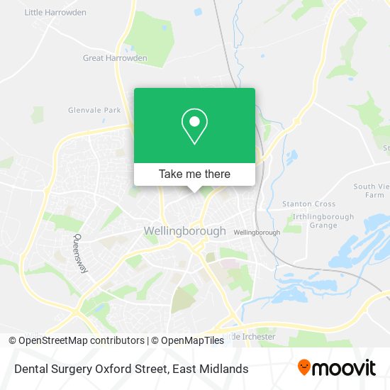 Dental Surgery Oxford Street map