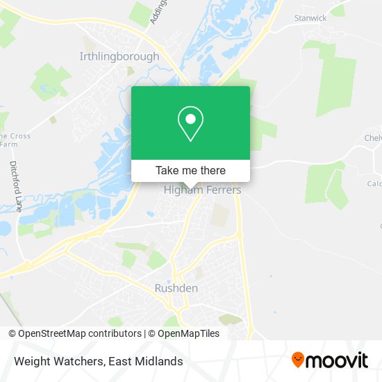 Weight Watchers map