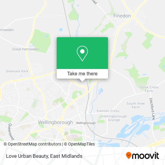 Love Urban Beauty map