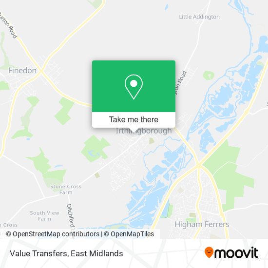 Value Transfers map