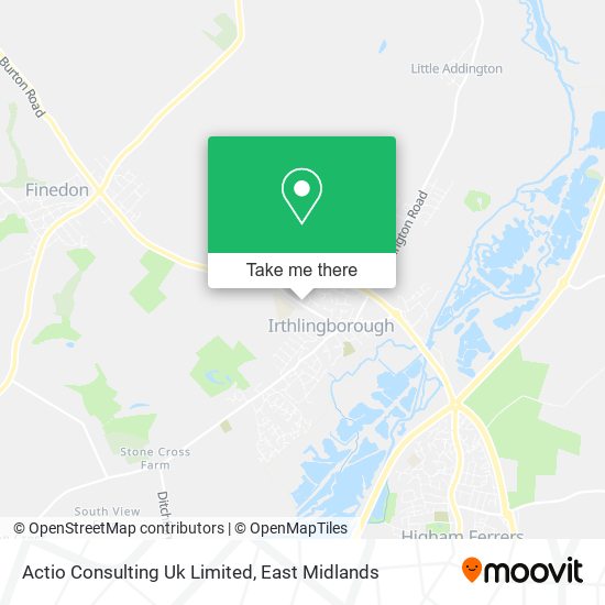 Actio Consulting Uk Limited map