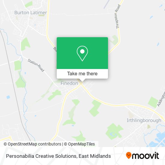 Personabilia Creative Solutions map