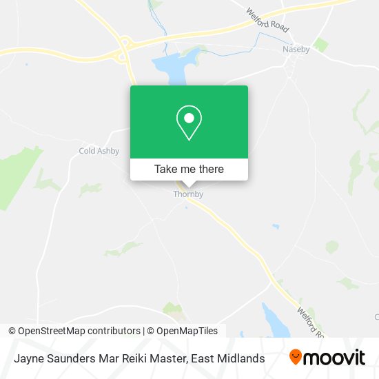 Jayne Saunders Mar Reiki Master map
