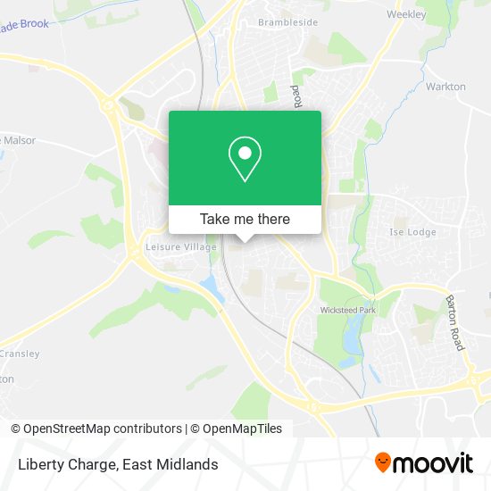Liberty Charge map