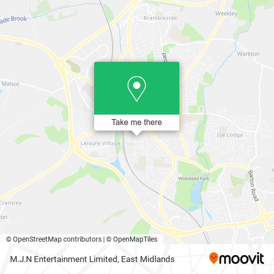 M.J.N Entertainment Limited map