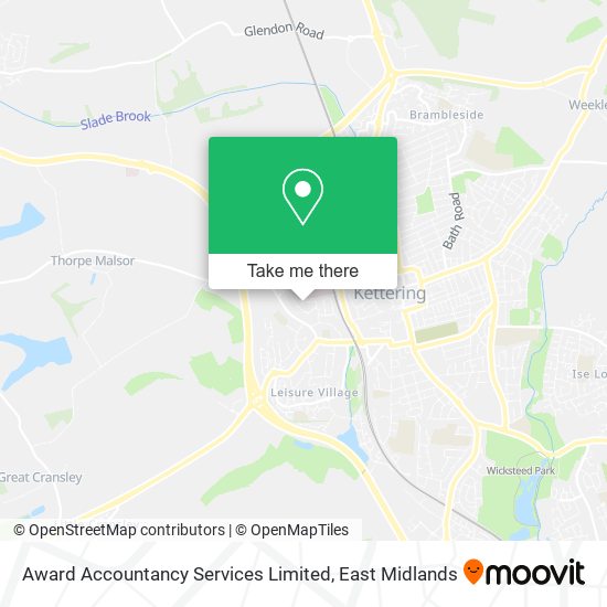 Award Accountancy Services Limited map