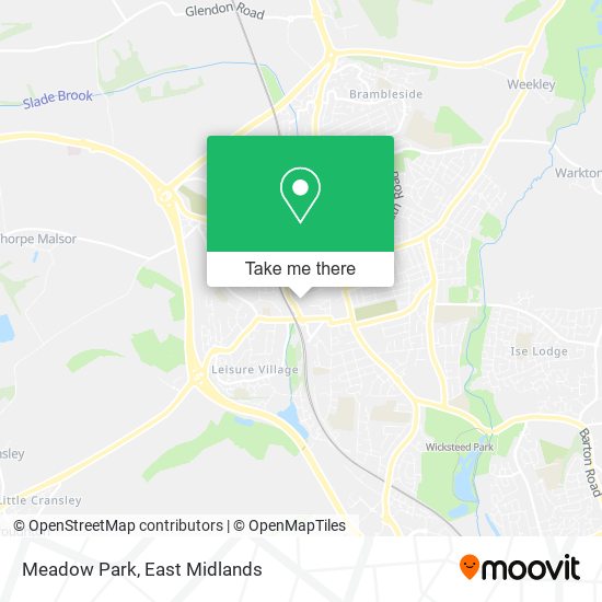 Meadow Park map
