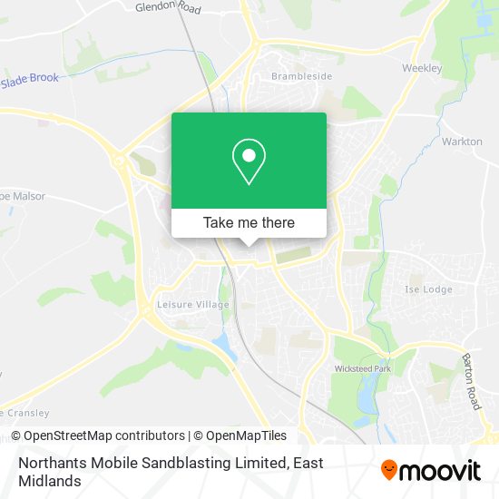 Northants Mobile Sandblasting Limited map