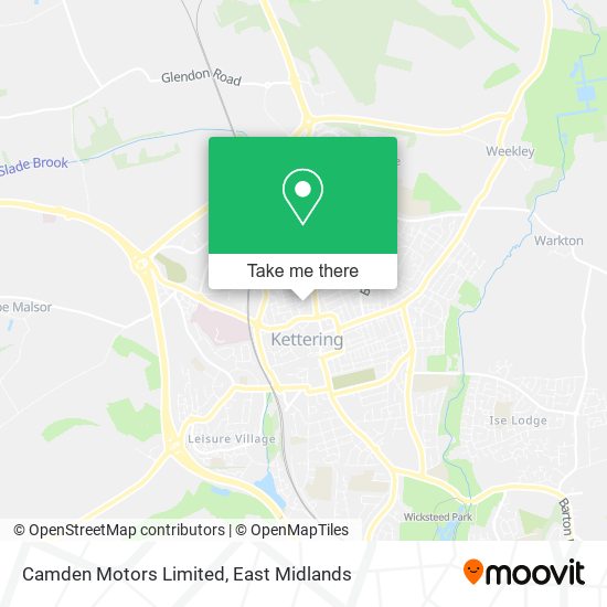 Camden Motors Limited map