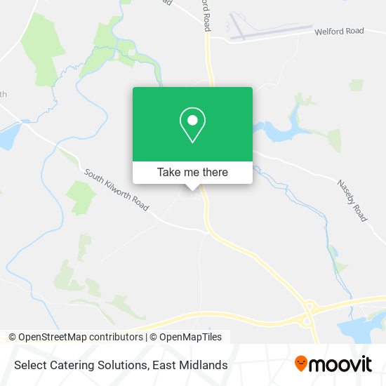 Select Catering Solutions map