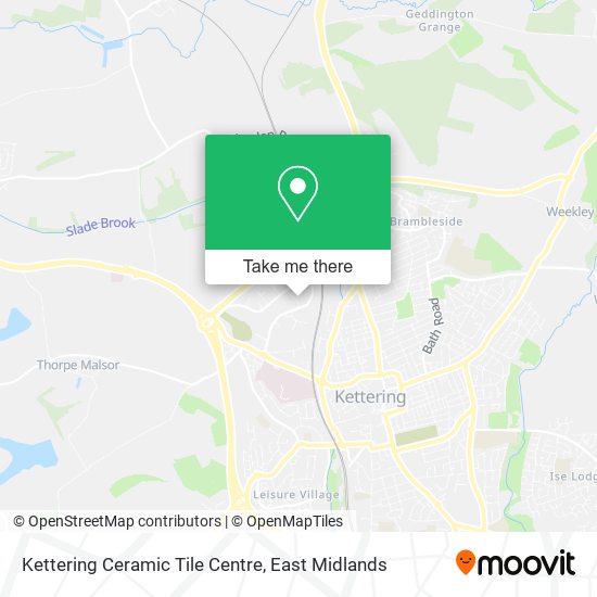 Kettering Ceramic Tile Centre map