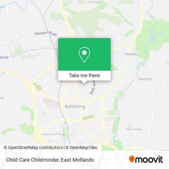 Child Care Childminder map
