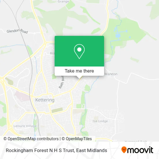 Rockingham Forest N H S Trust map