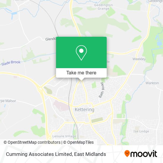 Cumming Associates Limited map
