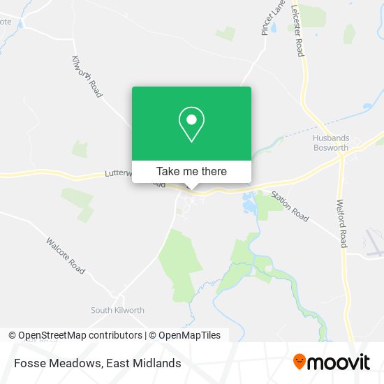 Fosse Meadows map