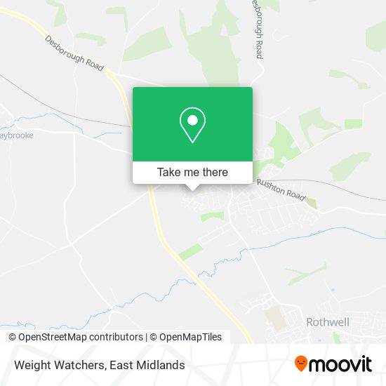 Weight Watchers map