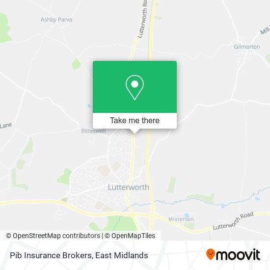 Pib Insurance Brokers map