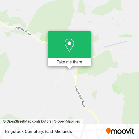 Brigstock Cemetery map
