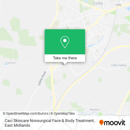 Caci Skincare Nonsurgical Face & Body Treatment map