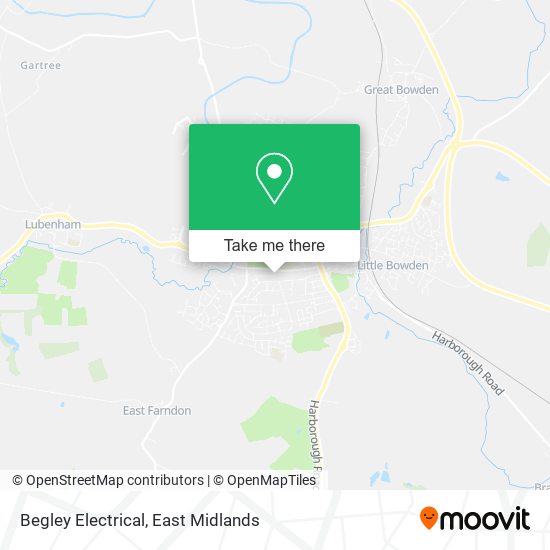 Begley Electrical map
