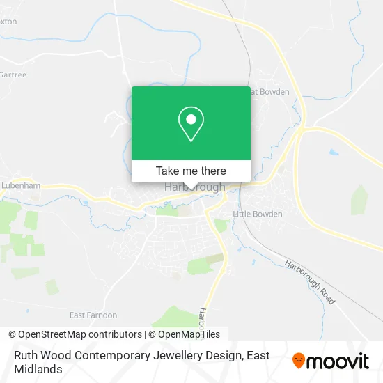 Ruth Wood Contemporary Jewellery Design map