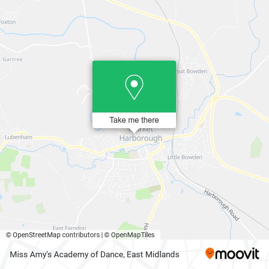 Miss Amy's Academy of Dance map