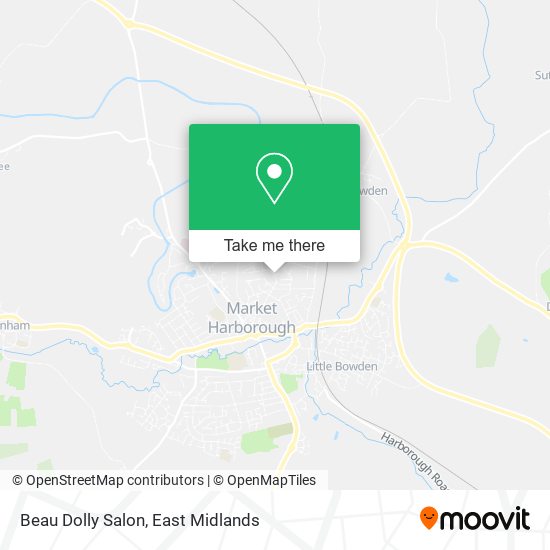 Beau Dolly Salon map