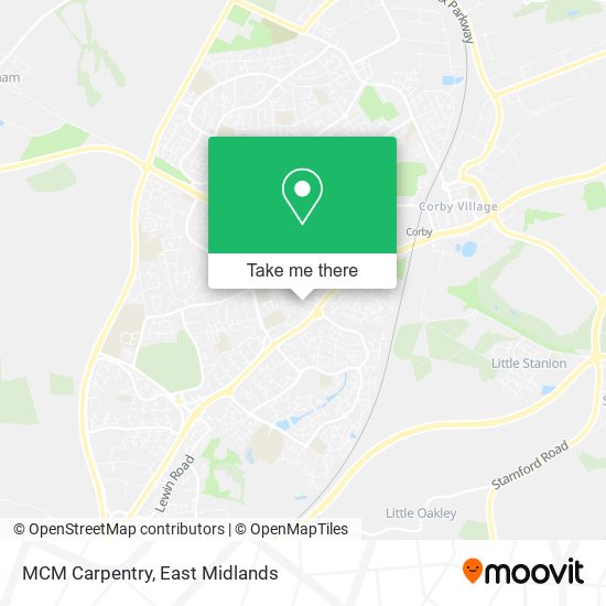MCM Carpentry map