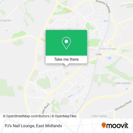 PJ's Nail Lounge map