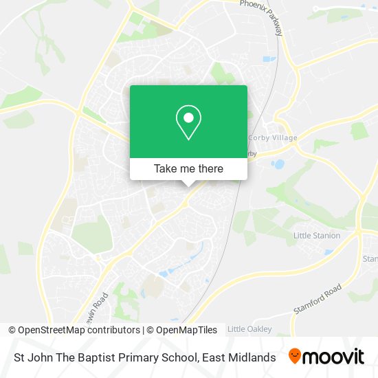 St John The Baptist Primary School map