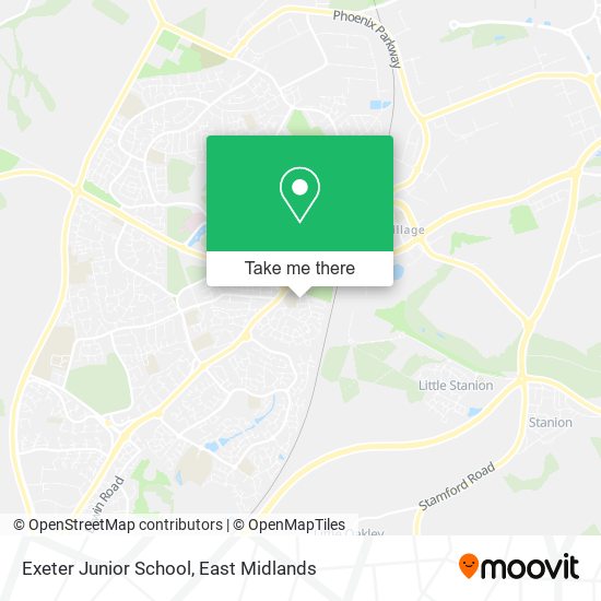 Exeter Junior School map