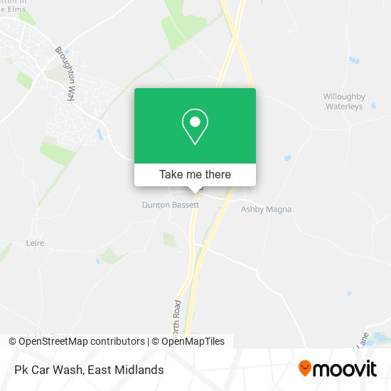 Pk Car Wash map