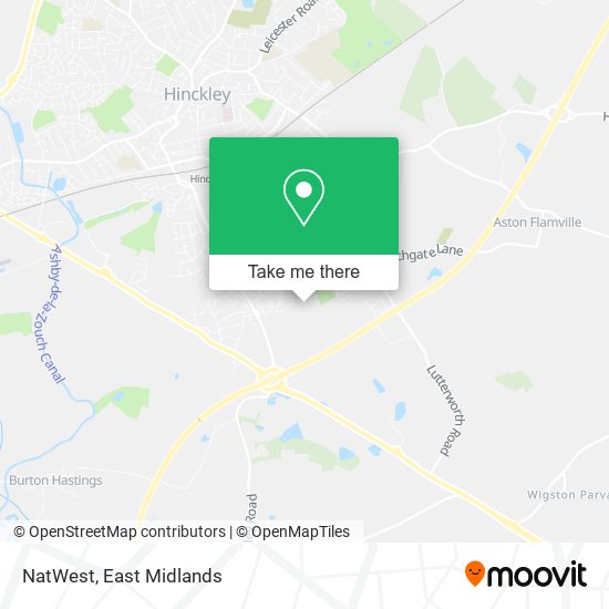 NatWest map