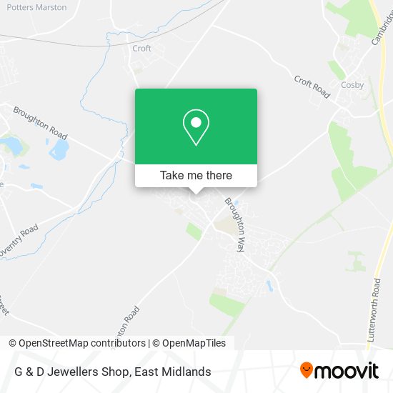 G & D Jewellers Shop map