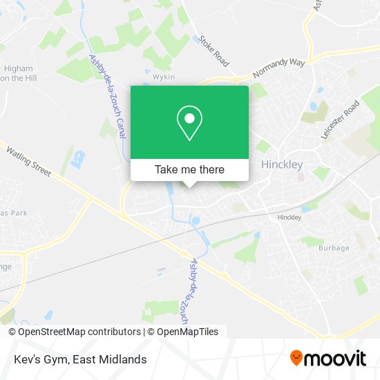 Kev's Gym map
