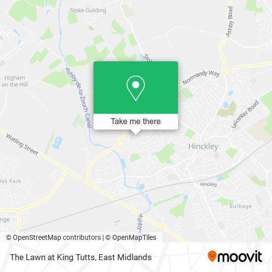 The Lawn at King Tutts map