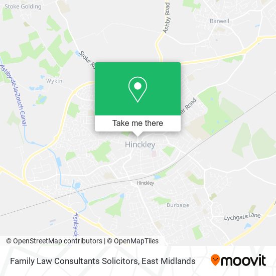 Family Law Consultants Solicitors map