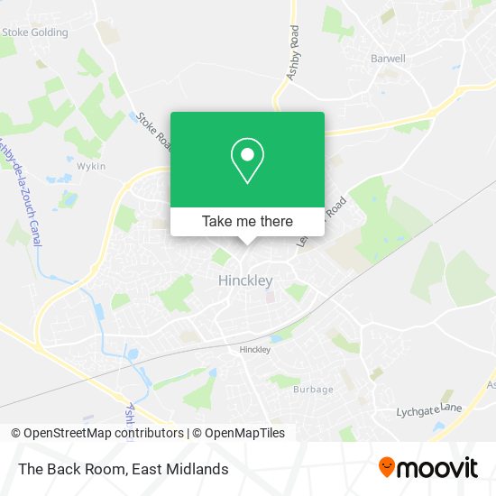 The Back Room map