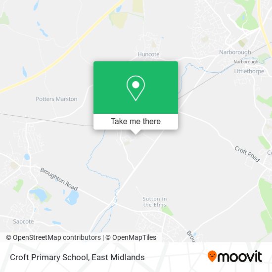 Croft Primary School map