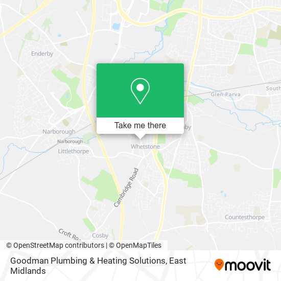 Goodman Plumbing & Heating Solutions map