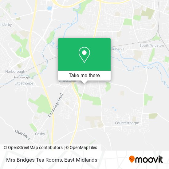 Mrs Bridges Tea Rooms map