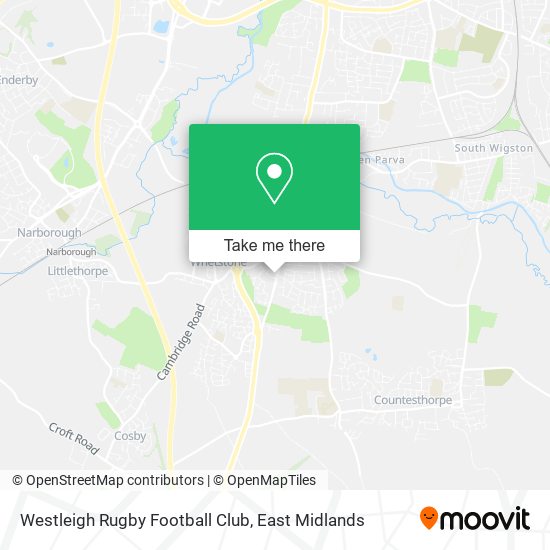 Westleigh Rugby Football Club map