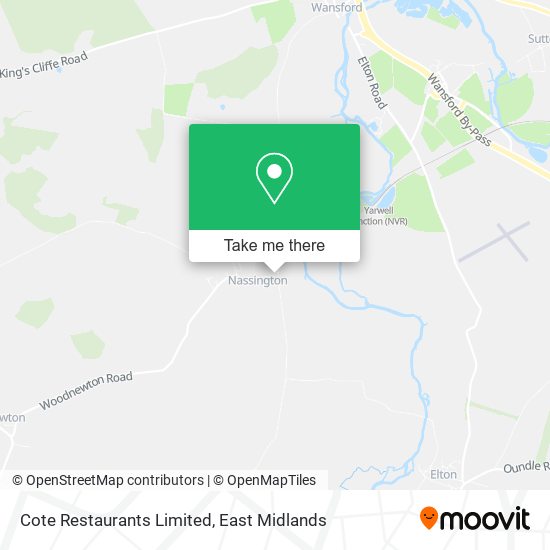 Cote Restaurants Limited map