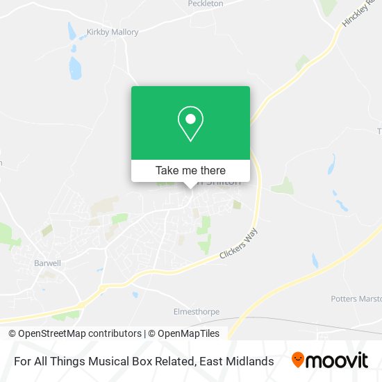 For All Things Musical Box Related map