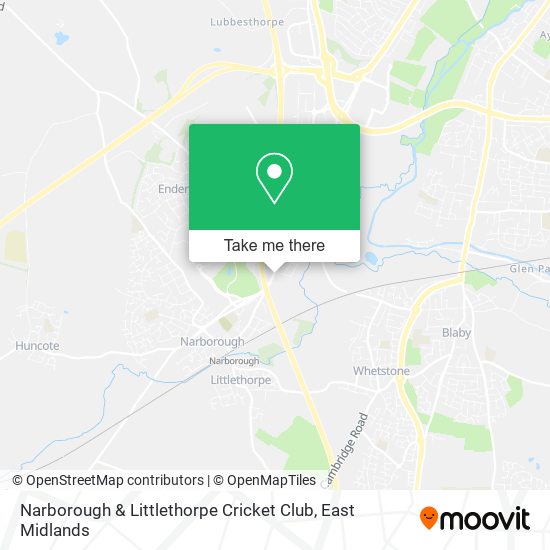Narborough & Littlethorpe Cricket Club map