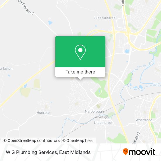 W G Plumbing Services map