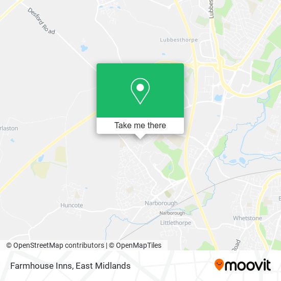 Farmhouse Inns map