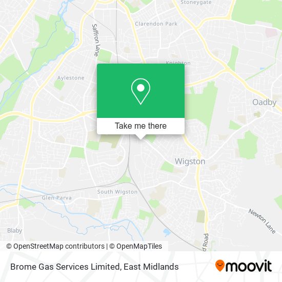 Brome Gas Services Limited map