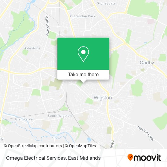 Omega Electrical Services map