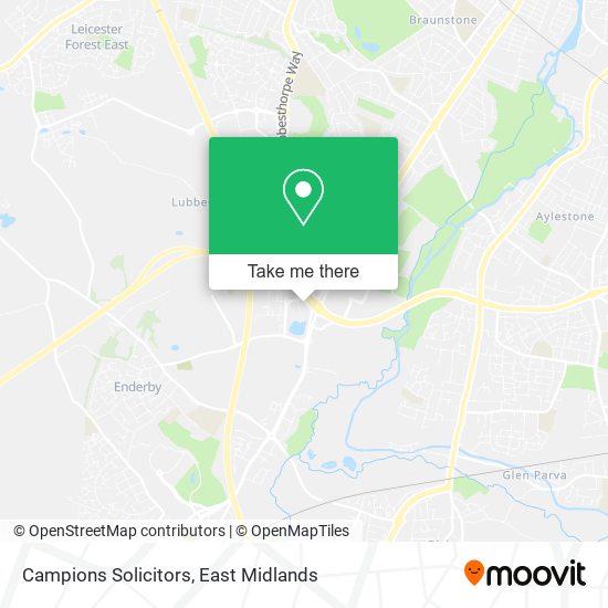 Campions Solicitors map